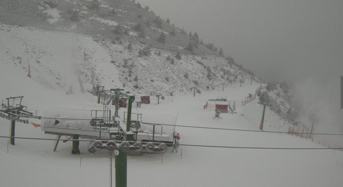 Pista de Principiantes en la estación de Valdezcaray