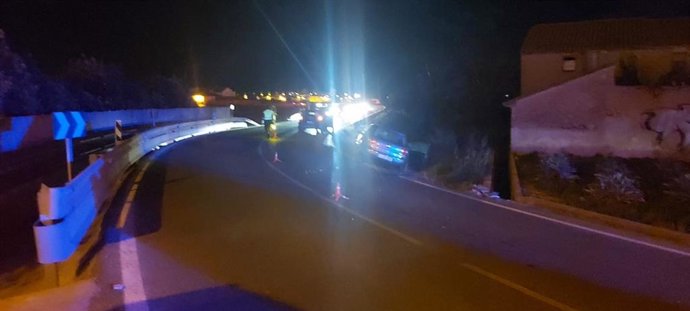 Accidente en Alboraia