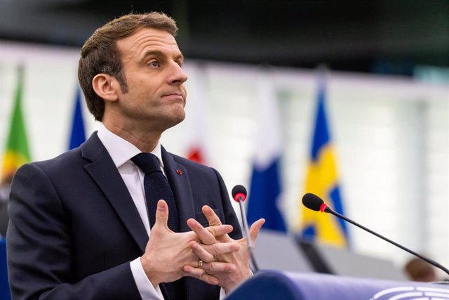 El presidente francés, Emmanule Macron