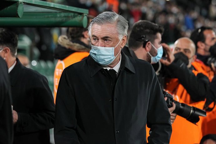 Carlo Ancelotti, entrenador del Real Madrid