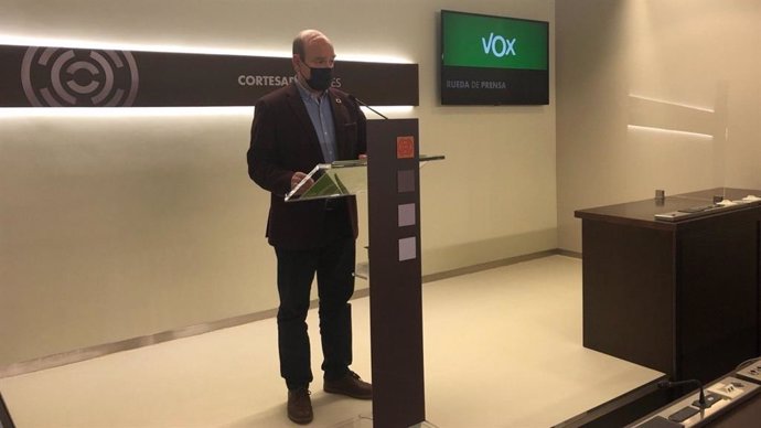 El portaveu de VOX, Santiago Morón