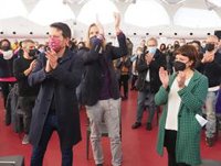 Pablo Fernández destaca a Unidas Podemos como "única formación que dice la verdad caiga quien caiga"