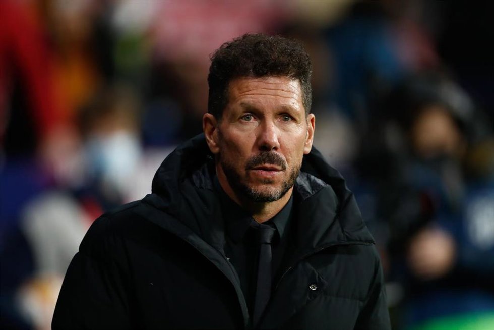 Diego Pablo Simeone, técnico del Atlético de Madrid