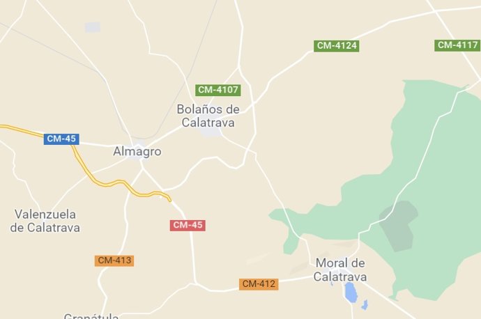 Archivo - Imagen de Bolaños de Calatrava en Google Maps