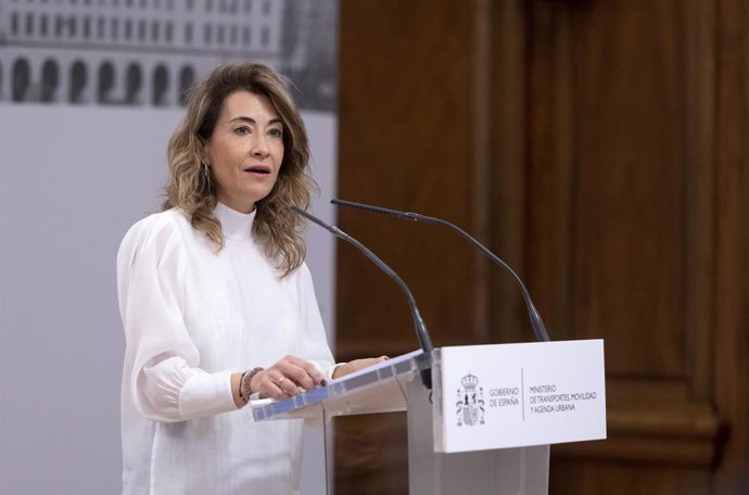 La ministra de Transports, Mobilitat i Agenda Urbana, Raquel Sánchez