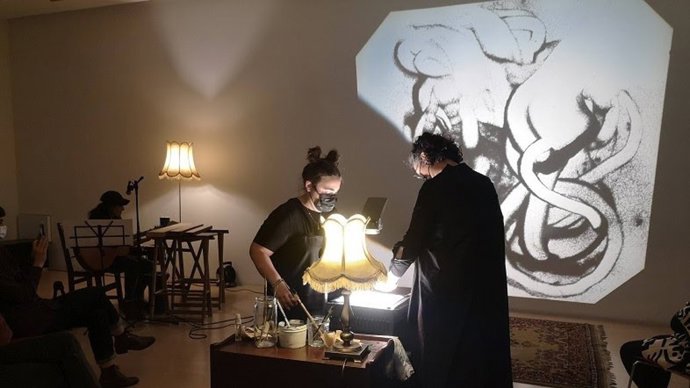 Festival MusEkintza ofrecerá el próximo sábado 'Ilustraciones improvisadas' en el Arrantzaleen Museoa de Bermeo