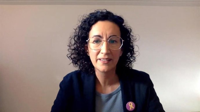 Archivo - La secretaria general de ERC, Marta Rovira