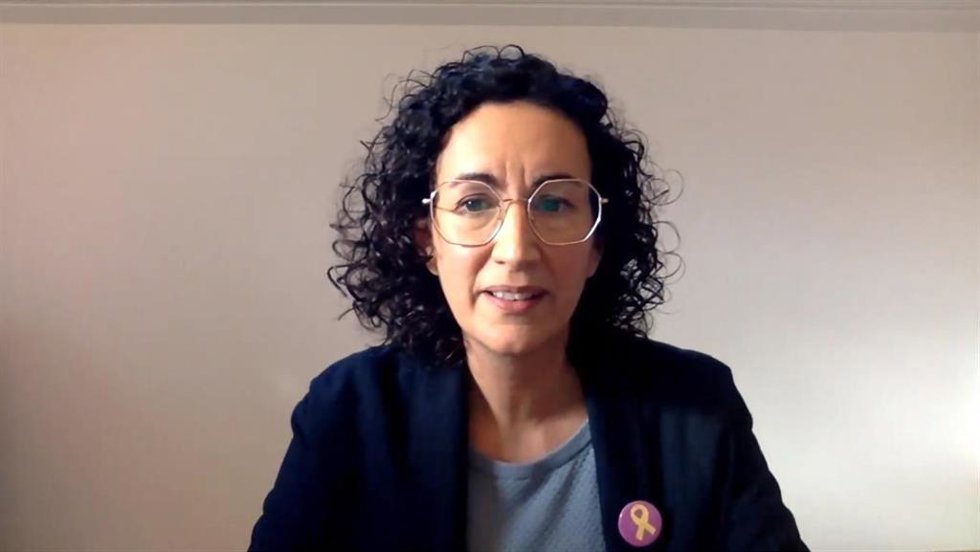 Archivo - La secretaria general de ERC, Marta Rovira