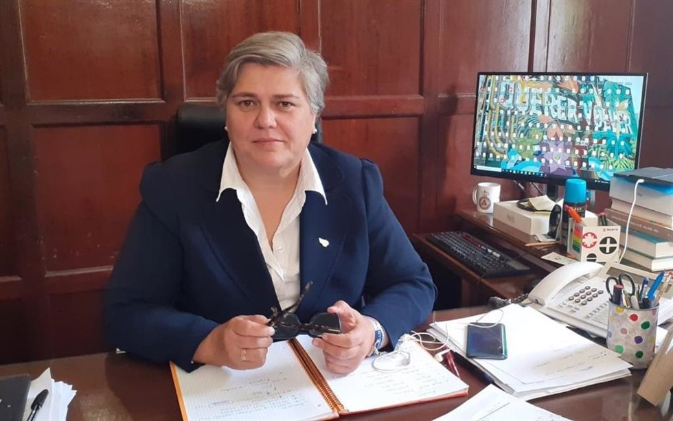 Archivo - La alcaldesa de Los Llanos de Aridane, Noelia García
