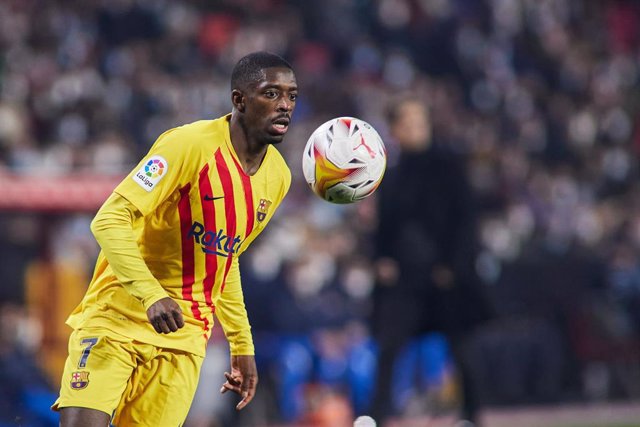 Ousmane Dembélé con el FC Barcelona
