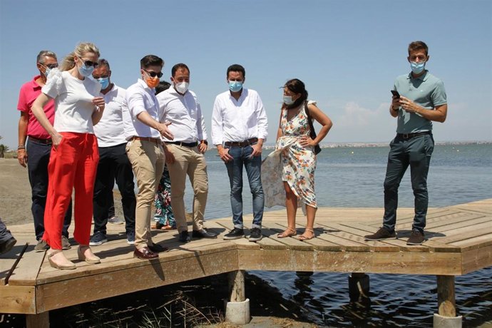 Visitas de cargos de Ciudadanos al Mar Menor