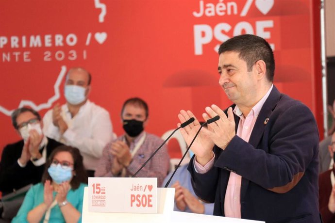 Archivo - El secretario general del PSOE de Jaén, Francisco Reyes, en una foto de archivo.