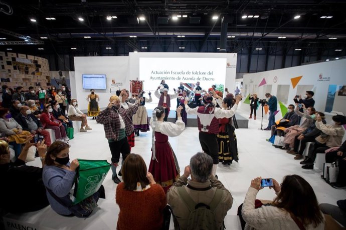 Expositor de la Junta en Fitur.