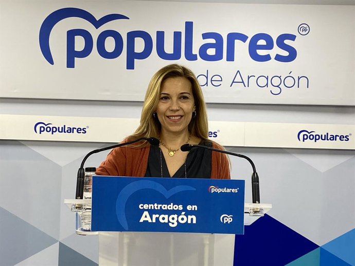 La secretria general del PP Aragó, Ana Alós.