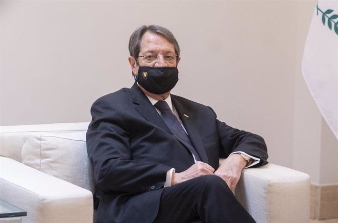 Archivo - El presidente de la República de Chipre, Nikos Anastasiades.