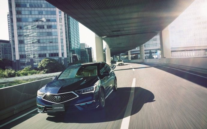 Archivo - La comercialización en leasing del Honda Legend Hybrid EX, con el sistema Honda Sensing Elite, comenzará en Japón el 5 de marzo.