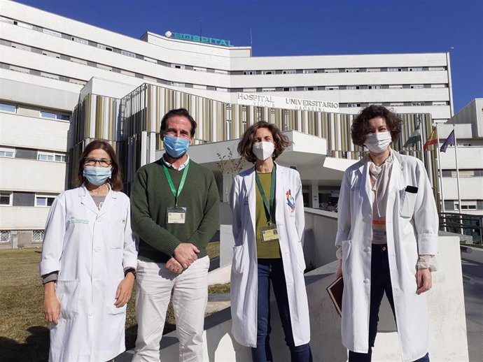 Facultativos de la Unidad de Neuropediatría del Hospital Universitario Virgen Macarena.