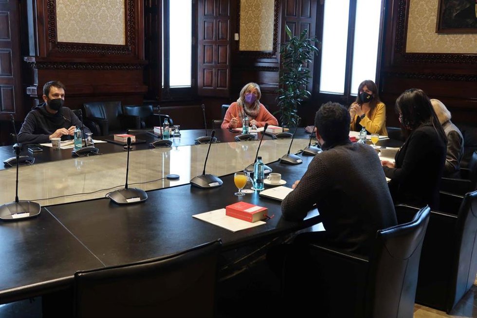 Reunión de la Mesa del Parlament.