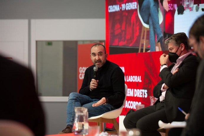 Arxiu - El secretari general de CCOO, Javier Pacheco