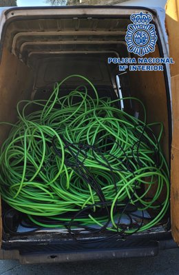 Robo de cable cobre Talavera de la Reina