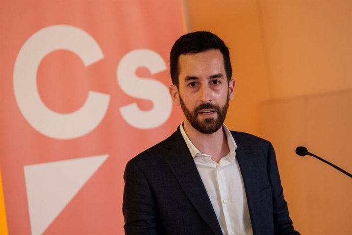 Archivo - El portavoz de Cs Pitiusas, Javier Torres