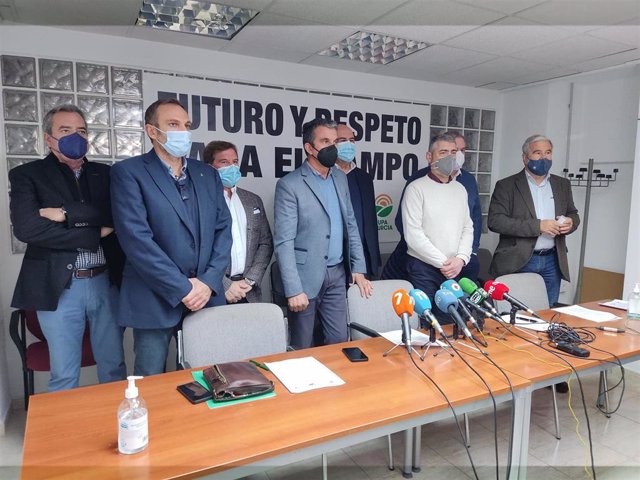 Agricultores se movilizan el 16 de febrero en Murcia para exigir "futuro y respeto para el campo murciano"