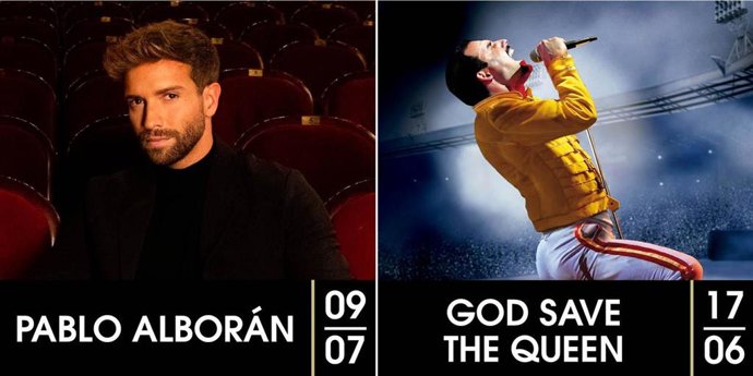Pablo Alborán y 'God Save the Queen', en el cartel de Starlite