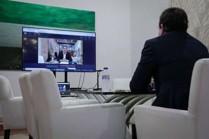 El presidente de la Junta de Extremadura, Guillermo Fernández Vara