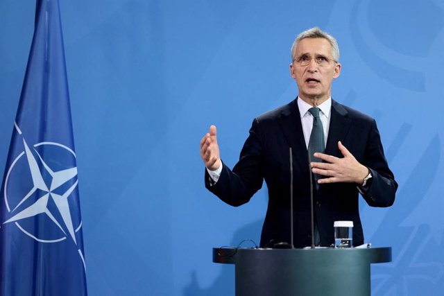Arxiu - El secretari general de l'OTAN, Jens Stoltenberg