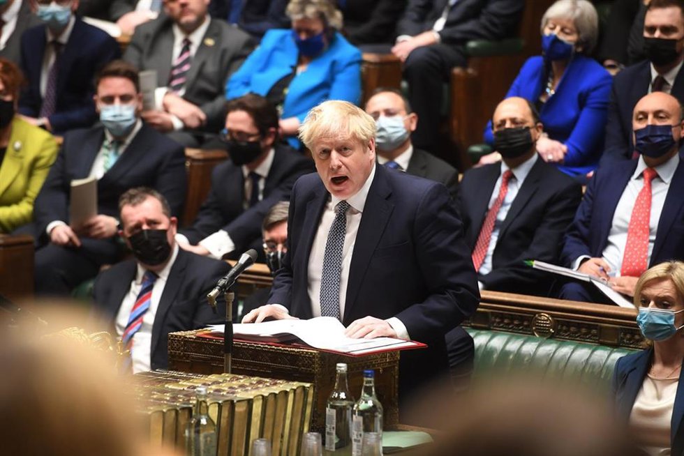 El primer ministro de Reino Unido, Boris Johnson.