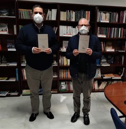 Francisco Alonso y Francisco Galera en el IEA