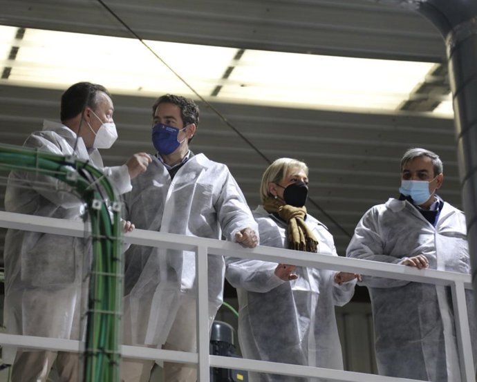 El secretario general del Partido Popular, Teodoro García Egea, visita Segovia  junto con los candidatos del PP a las Cortes.