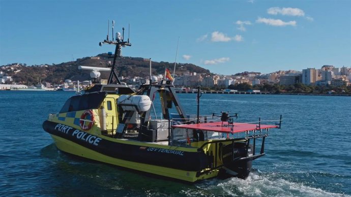 Vehículo no tripulado de Navantia Sistemas.