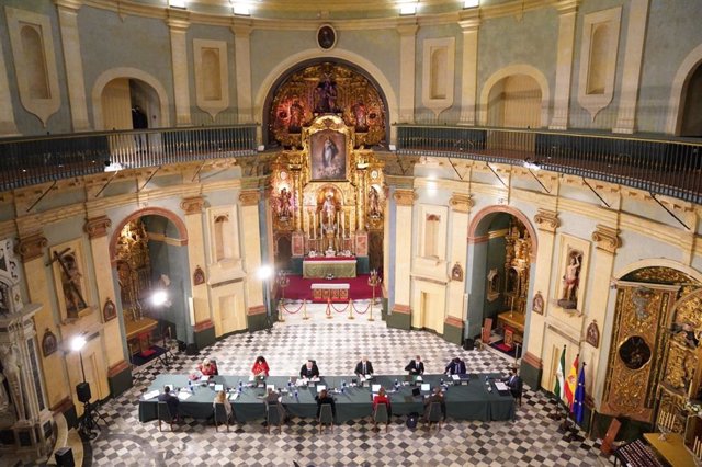 Consejo de Gobierno de la Junta en el Oratorio de San Felipe en Cádiz.