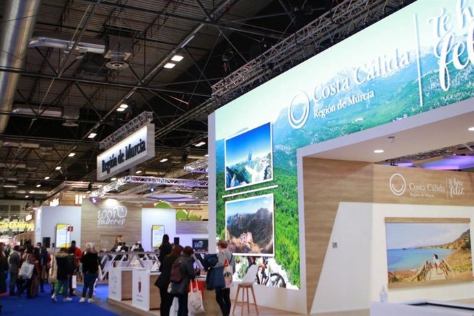 Stand de Región de Murcia diseñado y producido por Comunicación