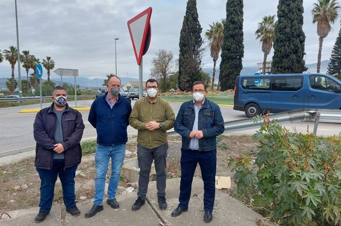 Dirigentes de Unidas Podemos por Andalucía demandan a la Junta el inicio este año de las obras de un tramo de la carretera del Arco