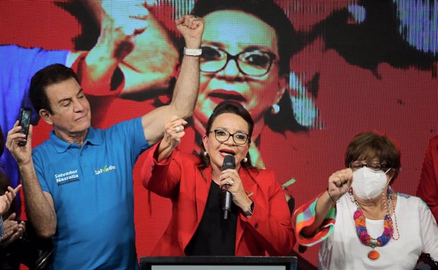Archivo - La presidenta electa de Honduras, Xiomara Castro