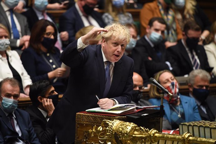 El primer ministro de Reino Unido, Boris Johnson. 