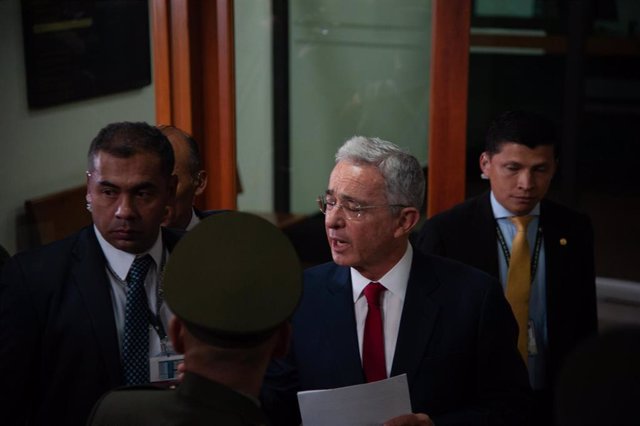 Archivo - El expresidente de Colombia Álvaro Uribe.