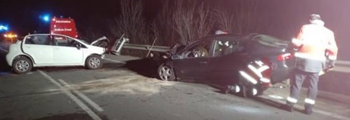 Imagen del accidente.