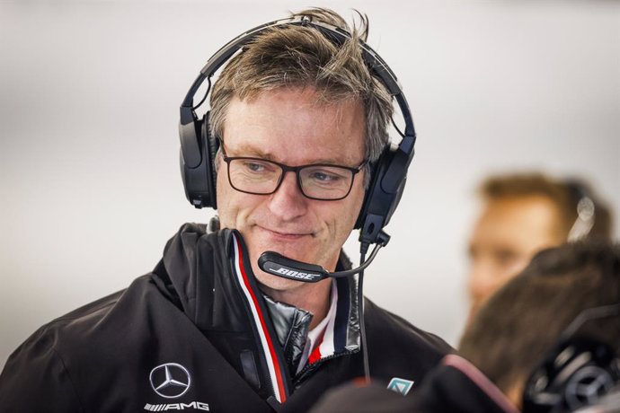Archivo - ALLISON James (gbr), Technical Director Mercedes AMG F1 GP, portrait during the first session of the Formula 1 Pre-season testing 2020 from February 19 to 21, 2020 on the Circuit de Barcelona-Catalunya, in Montmelo, Barcelona, Spain - Photo Fl