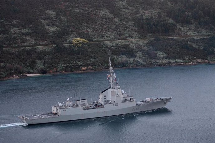La fragata 'Blas de Lezo' zarpa desde Ferrol para integrarse en la agrupación permanente número 2 de la OTAN en el Mar Negro