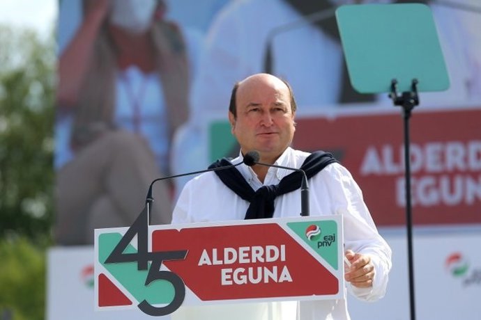 El presidente del EBB del PNV, Andoni Ortuzar