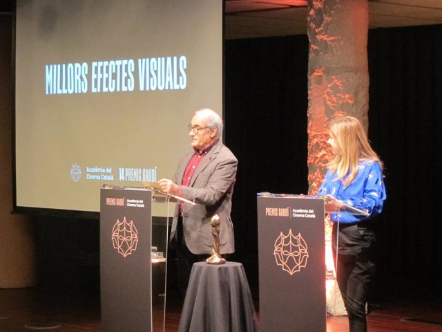 Lectura dels nominats als Premis Gaudí 2022 amb els intèrprets Francesc Orella i Maria Molins