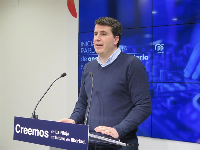 El portavoz Adjunto del Grupo Popular en el Parlamento de La Rioja, Diego Bengoa