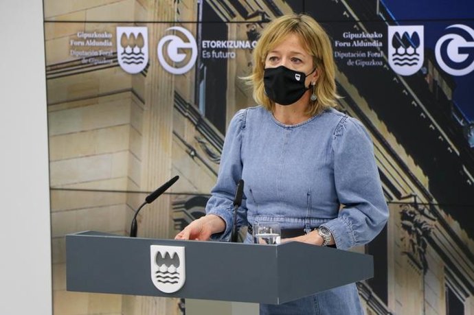 Archivo - La portavoz de la Diputación de Gipuzkoa, Eider Mendoza