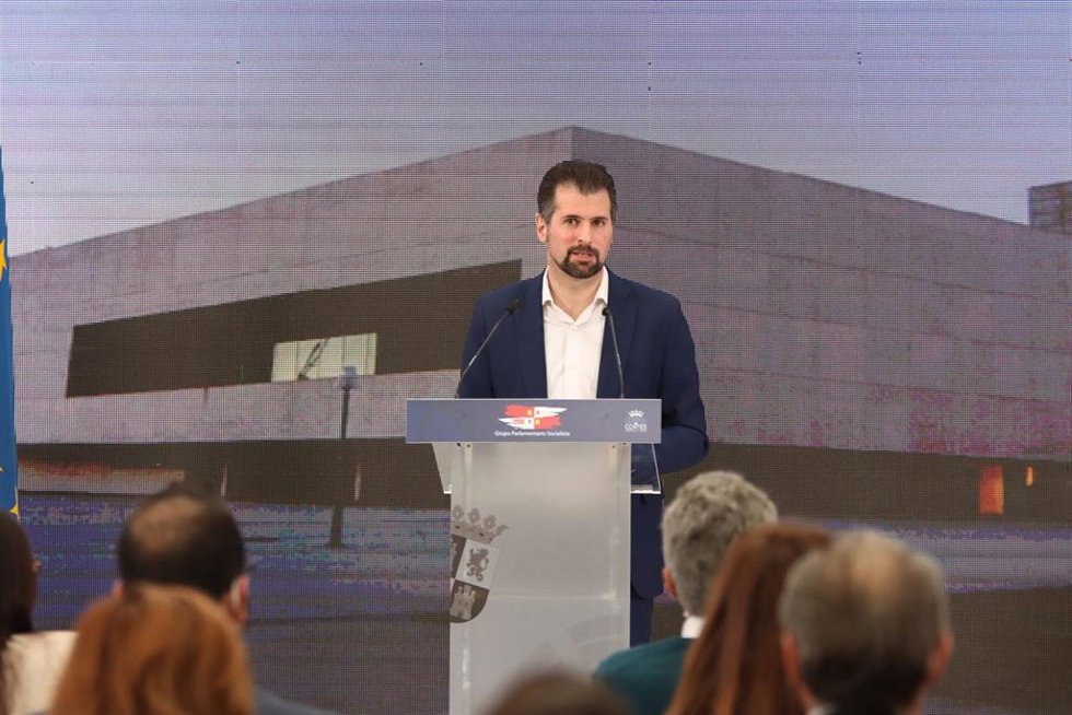 El secretario general del PSOECyL y candidato a la Presidencia de la Junta, Luis Tudanca.