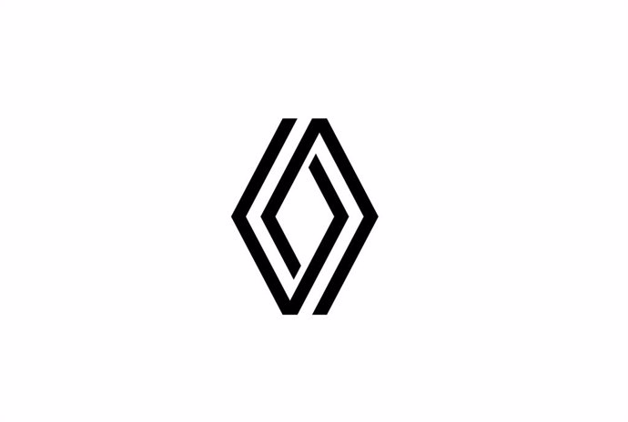 Archivo - Nuevo logo de Renault.