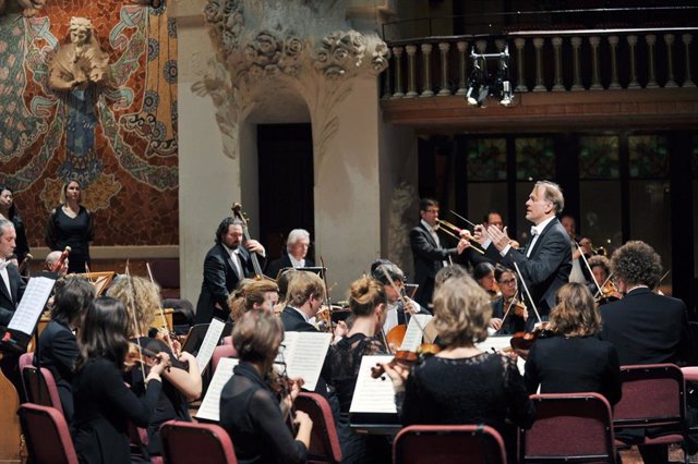 Archivo - Thomas Hengelbrock en su actuación en el Palau de la Música en 2014