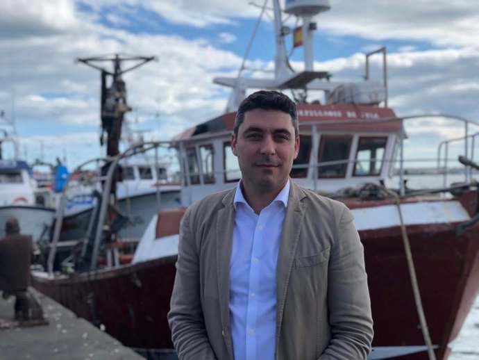 El portavoz del grupo municipal de Cs en el Ayuntamiento de Isla Cristina, Andrés Aguilera.